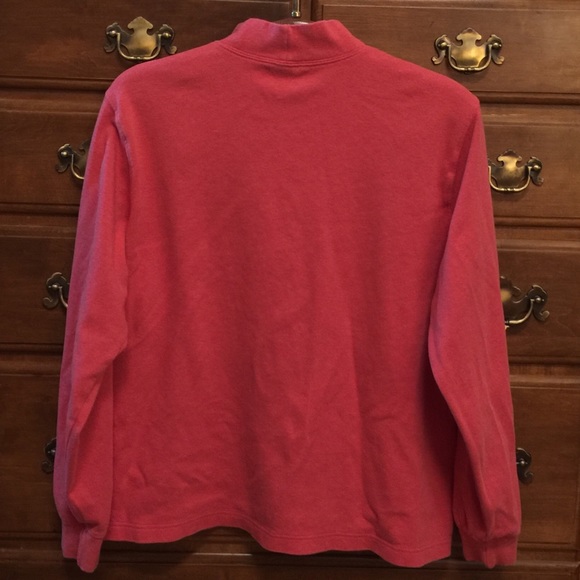 ▫️Lands’ End Long Sleeve Mock Turtleneck Top - Picture 2 of 6